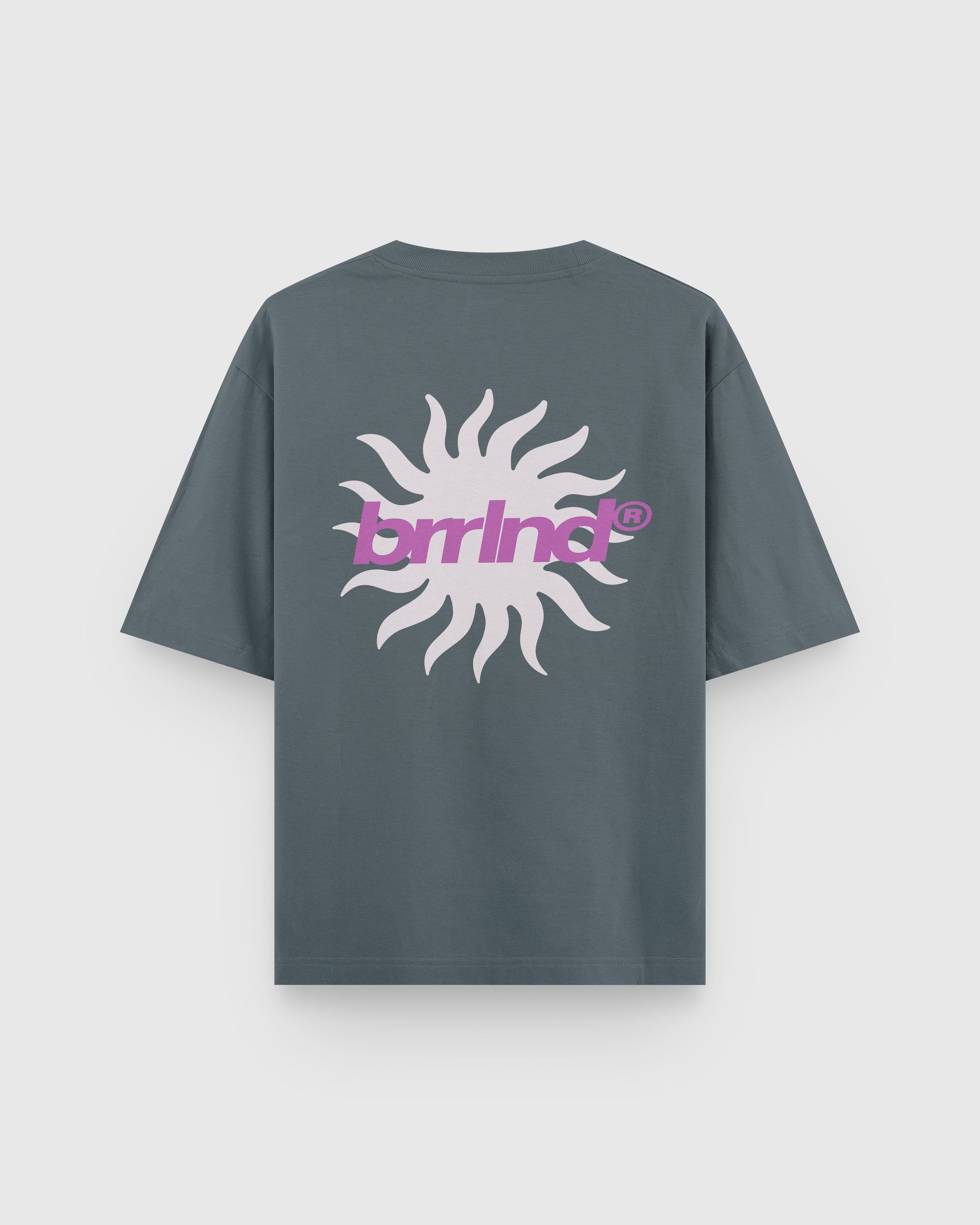Camiseta Sun - Steel Dust - vista trasera (mockup)