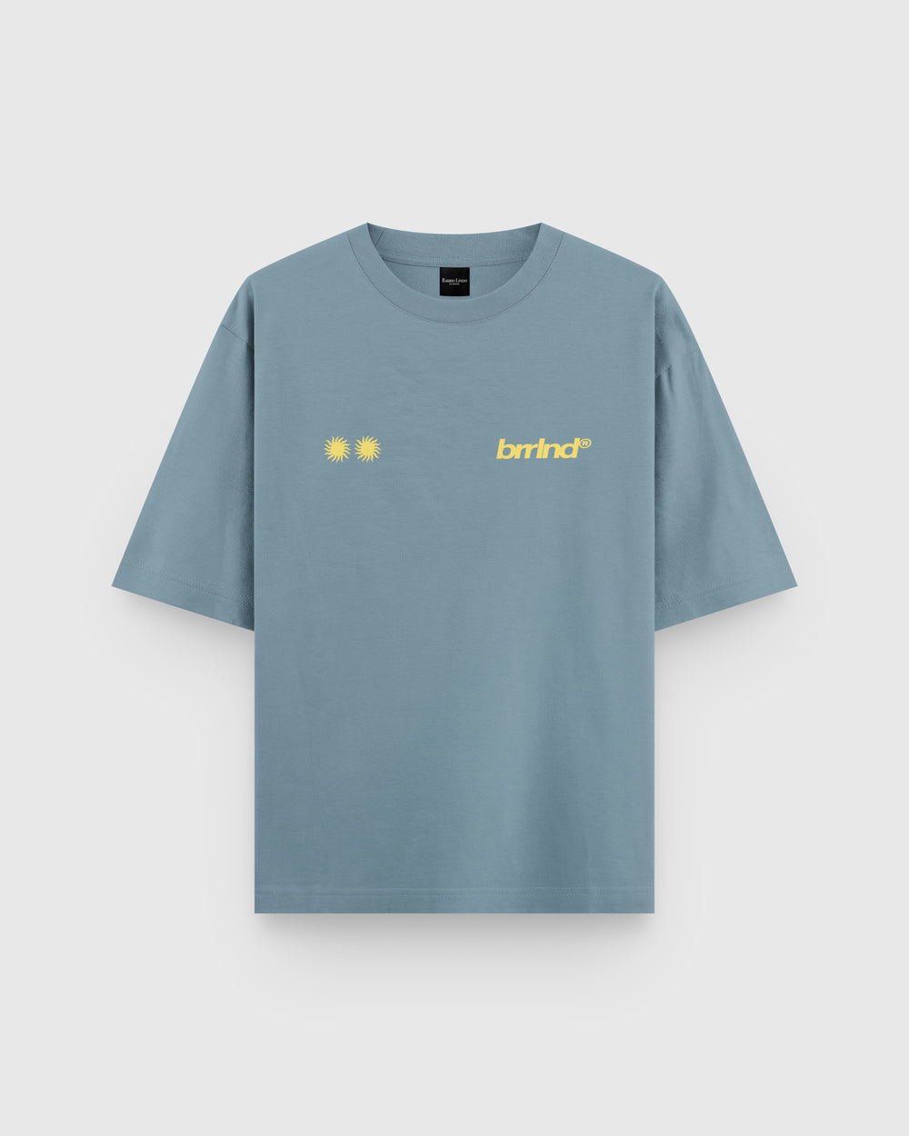 Camiseta Sun - Dusty Blue - vista delantera