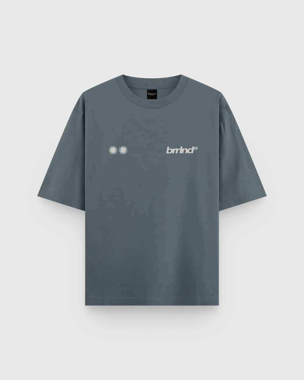 Camiseta Sun - Steel Dust - vista frontal (mockup)