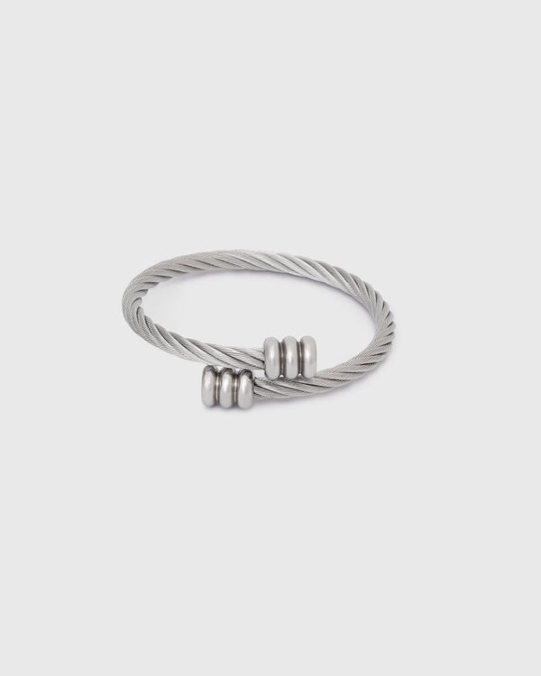 Brazalete Duna Plateado