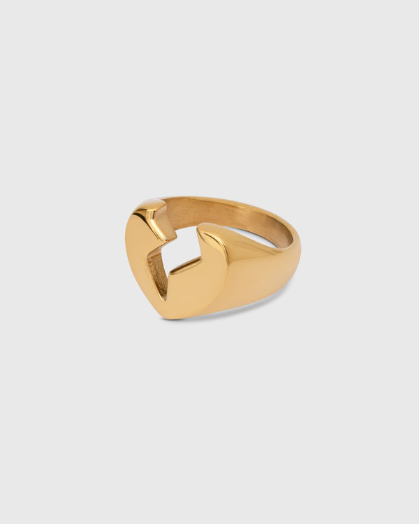 Anillo Heartless Dorado