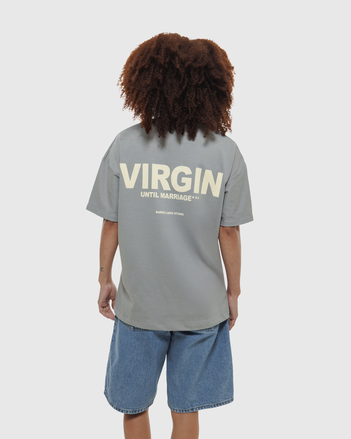 Camiseta Virgin Gris