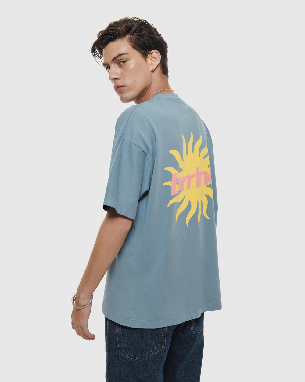 Camiseta Sun Celeste
