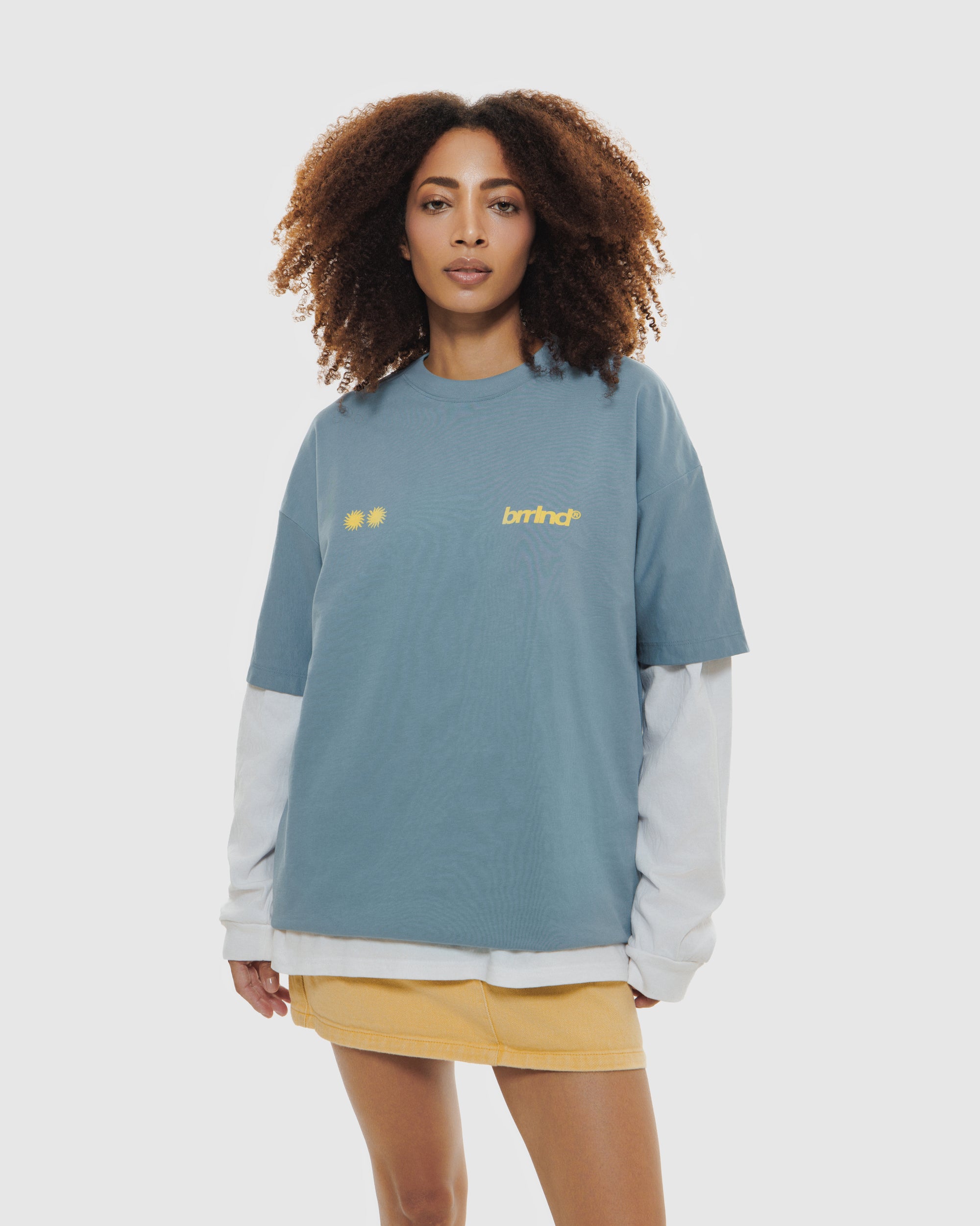 Camiseta Sun Celeste